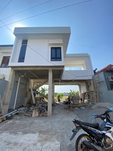bangun rumah modern